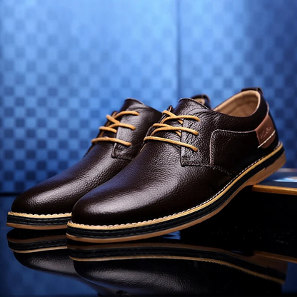 Chaussures en cuir véritable Lucas Wellington