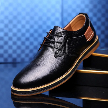Chaussures en cuir véritable Lucas Wellington