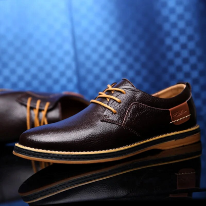 Chaussures en cuir véritable Lucas Wellington