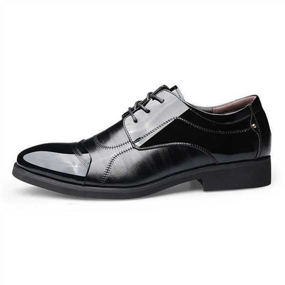 Chaussures richelieu en cuir verni