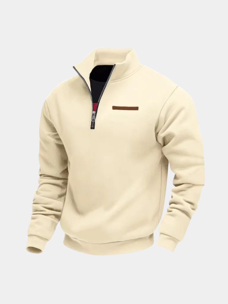 Urban High-Neck Sweater Slate