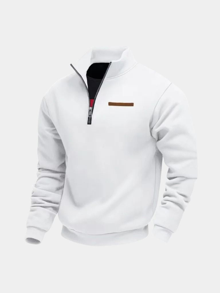Urban High-Neck Sweater Slate