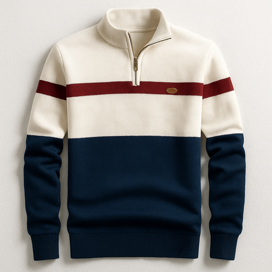Jersey con cremallera corta Colton