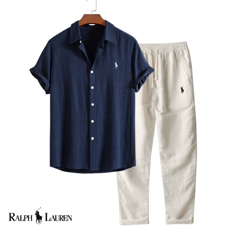 Ensemble d'été en lin pour homme ™