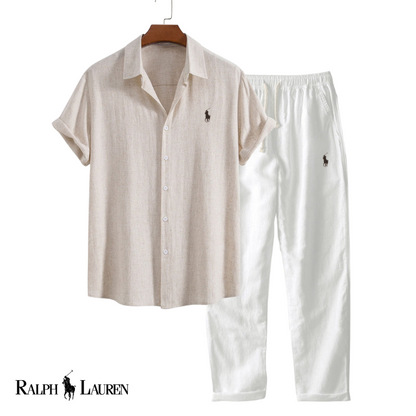 Ensemble d'été en lin pour homme ™