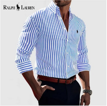 Chemise habillée rayée en coton ™ pour homme