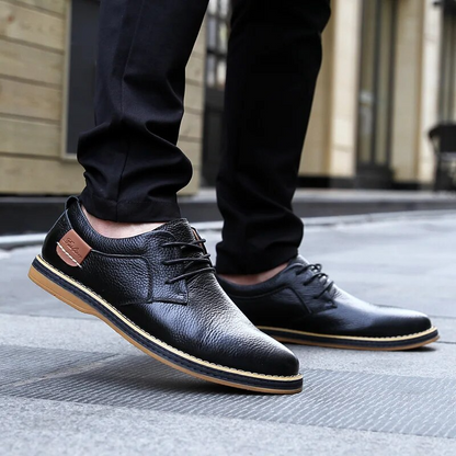 Chaussures en cuir véritable Lucas Wellington