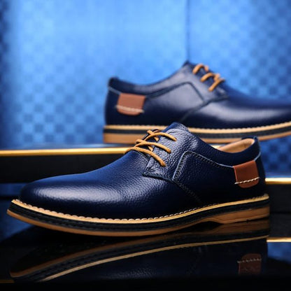 Chaussures en cuir véritable Lucas Wellington