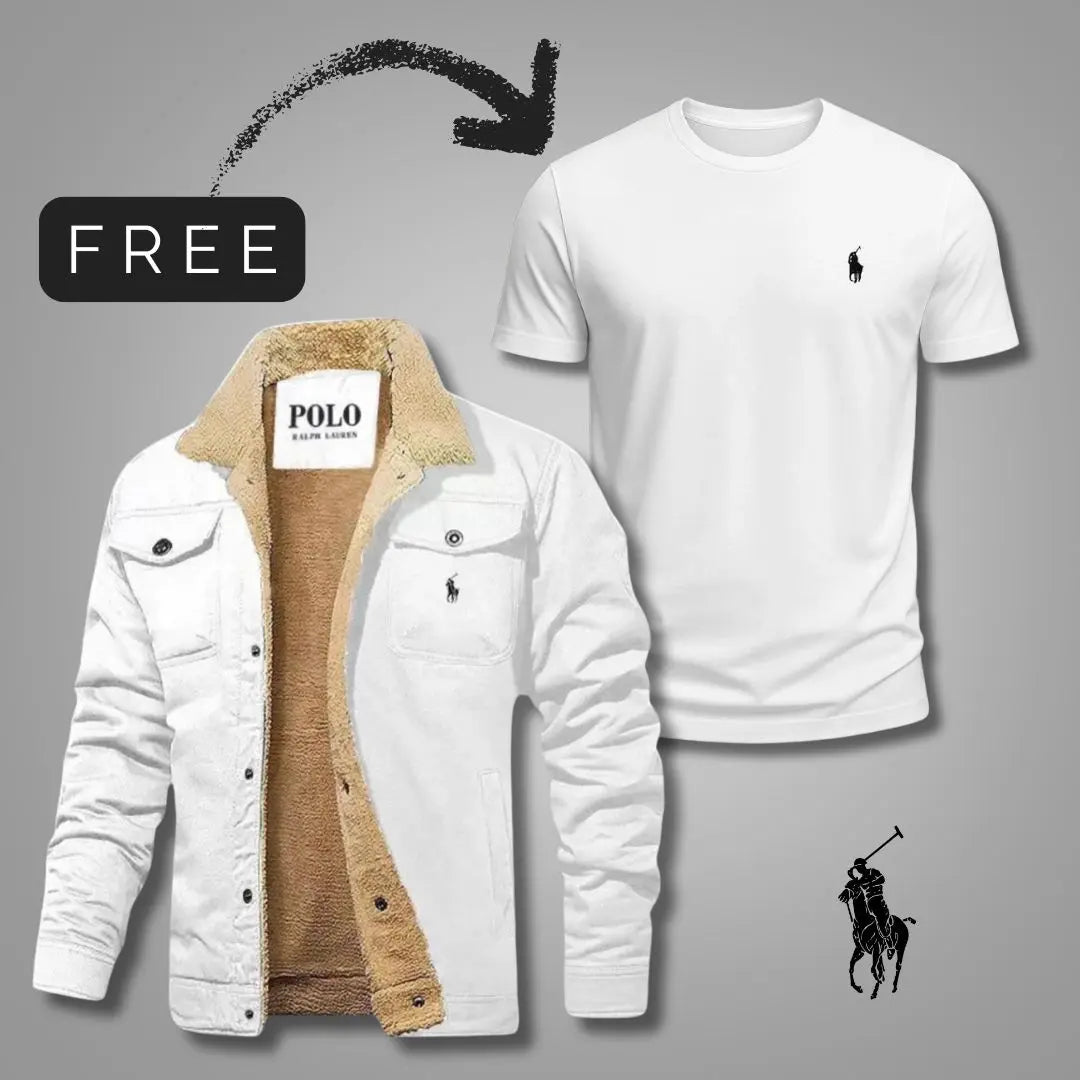 Chaqueta Sherpa para hombre™ + Camiseta Premium GRATIS