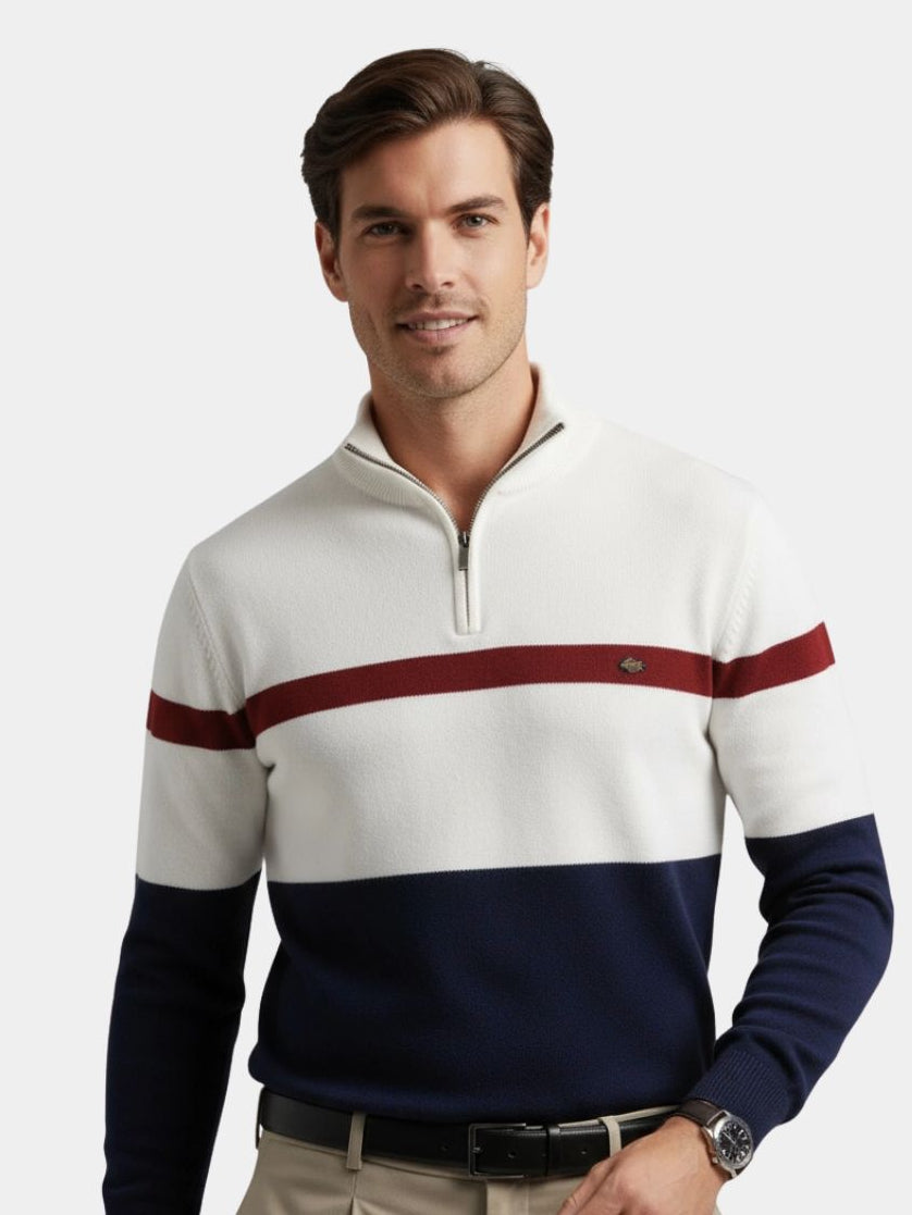 Jersey con cremallera corta Quarter-Zip - Cruz y Corona