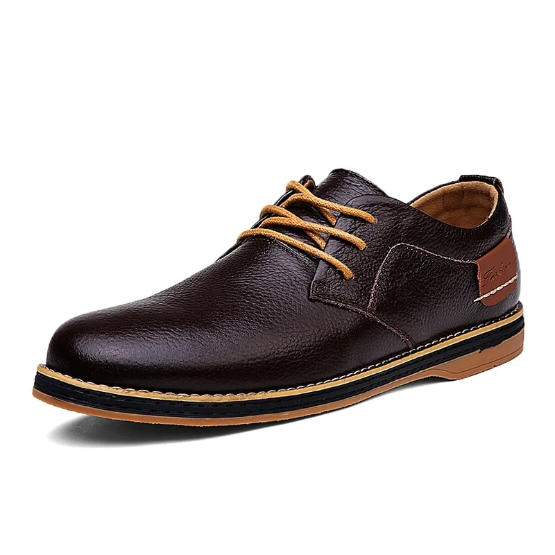 Chaussures en cuir véritable Lucas Wellington