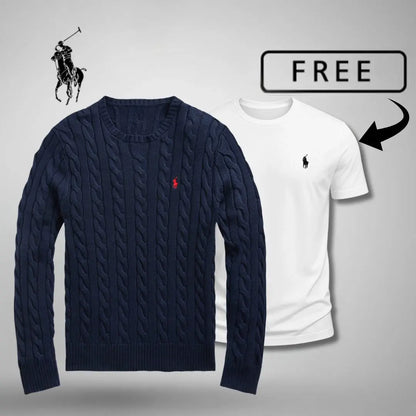 Pull Premium Homme™ + T-shirt Offert 🎁