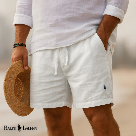 Pantalones capri de lino Heritage para hombre