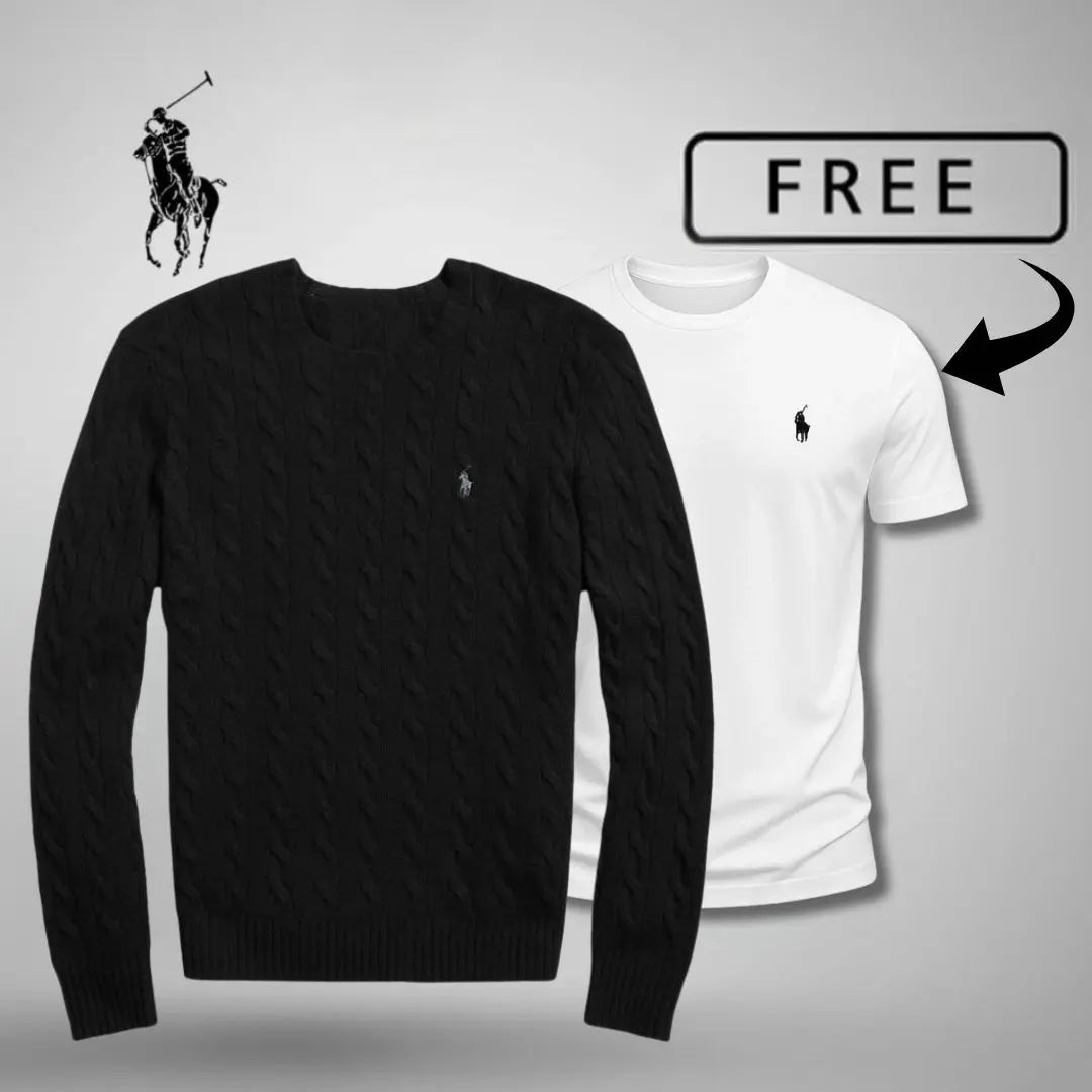 Pull Premium Homme™ + T-shirt Offert 🎁