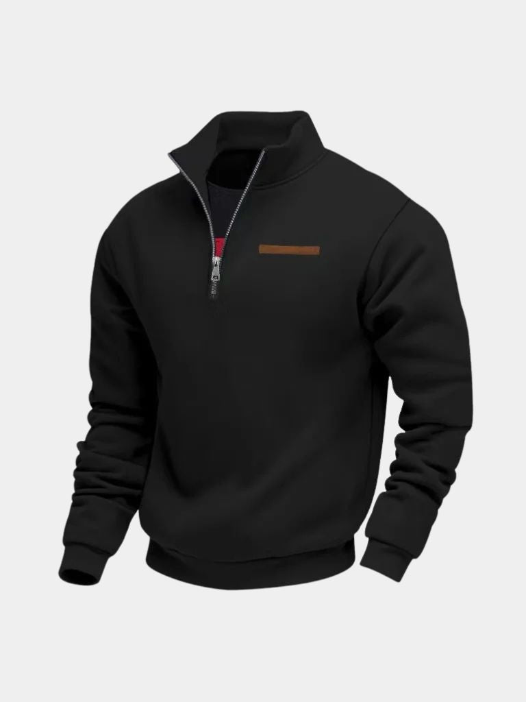 Urban High-Neck Sweater Slate