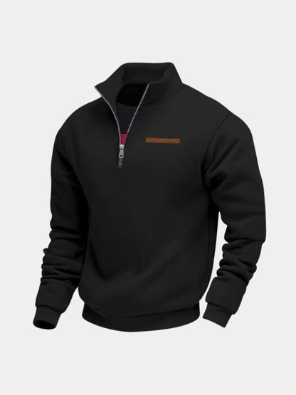 Urban High-Neck Sweater Slate