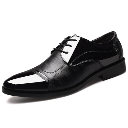 Chaussures richelieu en cuir verni