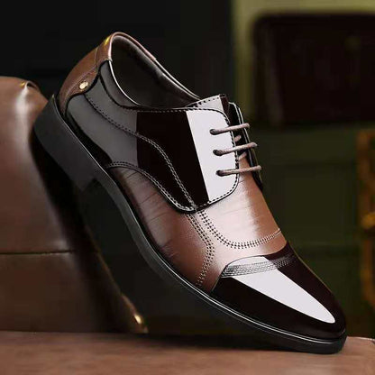 Chaussures richelieu en cuir verni