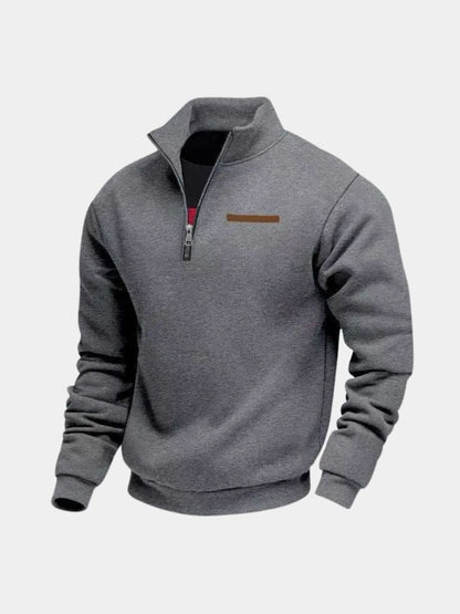 Urban High-Neck Sweater Slate