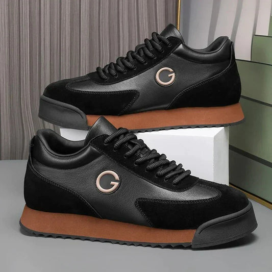 Zapatos de Cuero Giovanni Nero