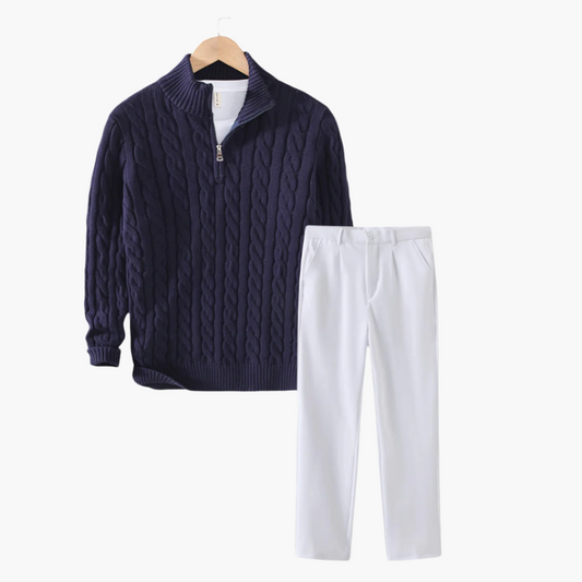 Atuendo de invierno - Brunch con polo