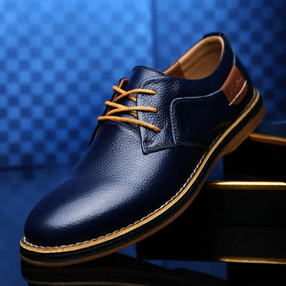 Chaussures en cuir véritable Lucas Wellington