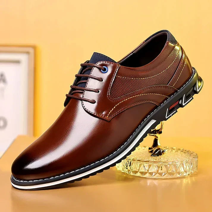 Chaussures richelieu en cuir