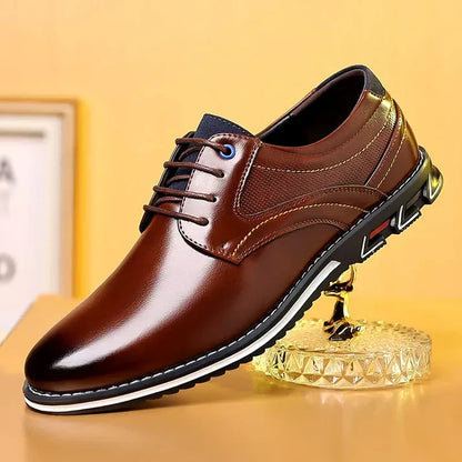 Chaussures richelieu en cuir