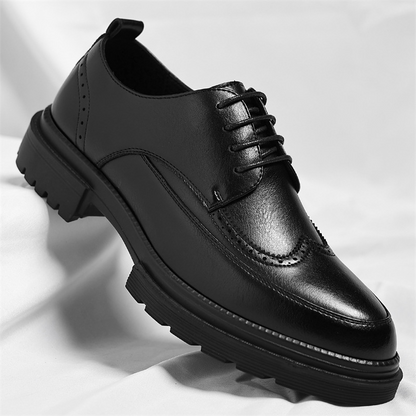 Zapatos de vestir Roberto de cuero genuino