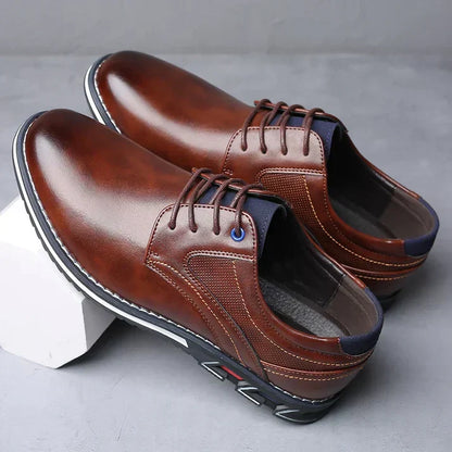 Chaussures richelieu en cuir