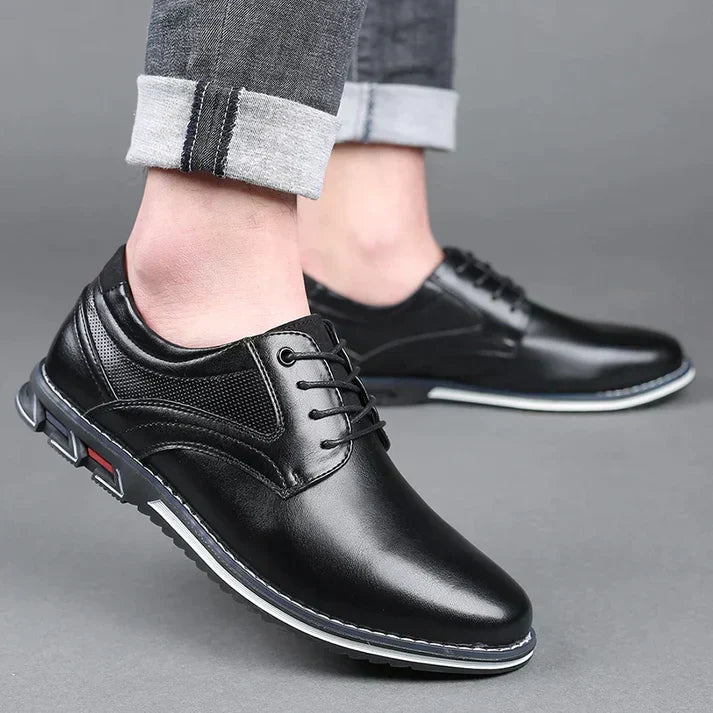 Chaussures richelieu en cuir