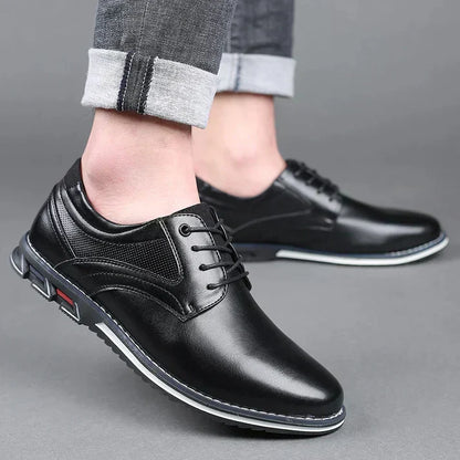 Chaussures richelieu en cuir