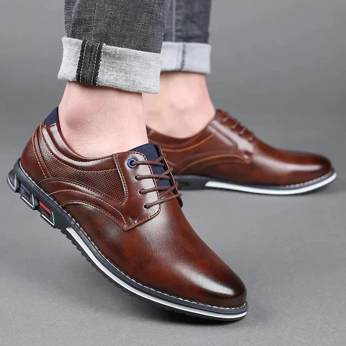 Chaussures richelieu en cuir