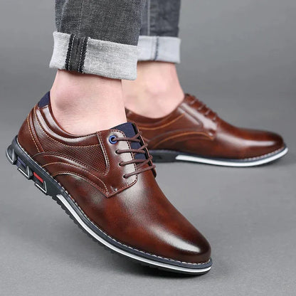 Chaussures richelieu en cuir