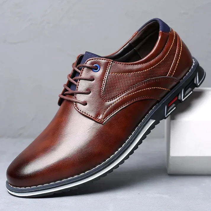 Chaussures richelieu en cuir