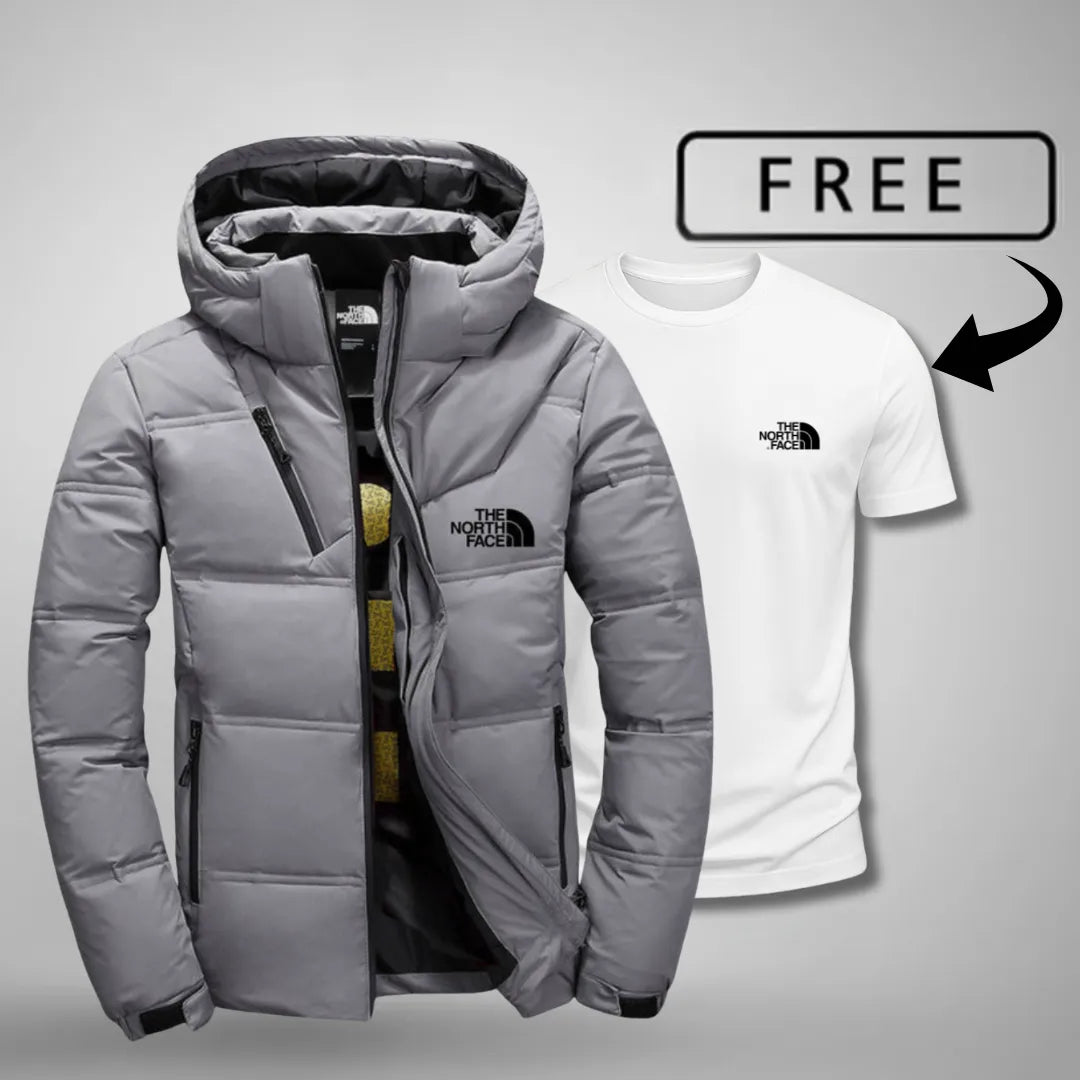 Chaqueta Puffer Prémium para Clima Frío™ + Camiseta de Regalo