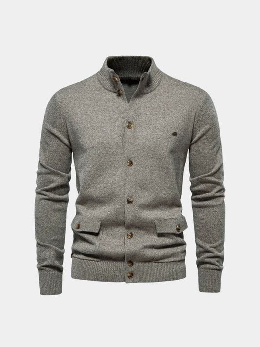 Cardigan Essentiel en Maille Cross & Crown