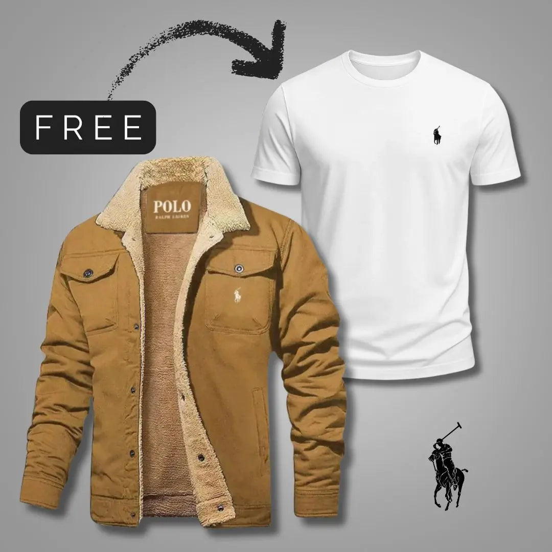 Chaqueta Sherpa para hombre™ + Camiseta Premium GRATIS