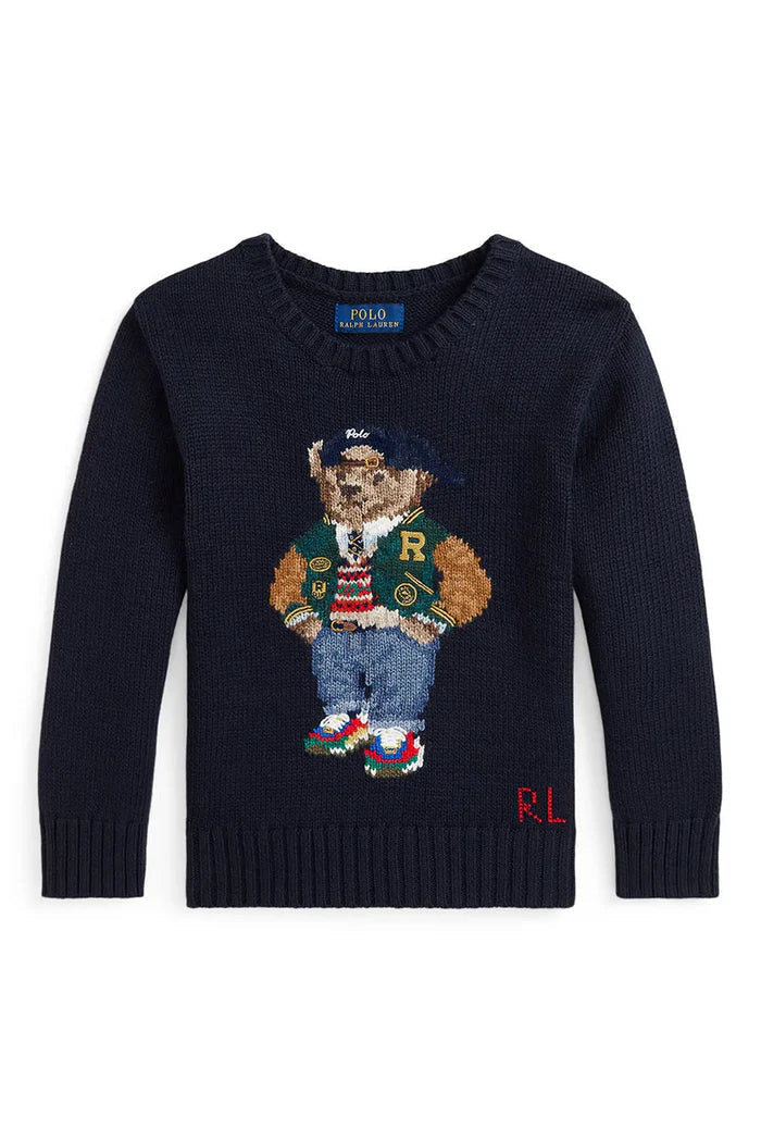 Conjunto para hombre 3 estilos RL Polo Bear Suéter Conjunto YANKEES