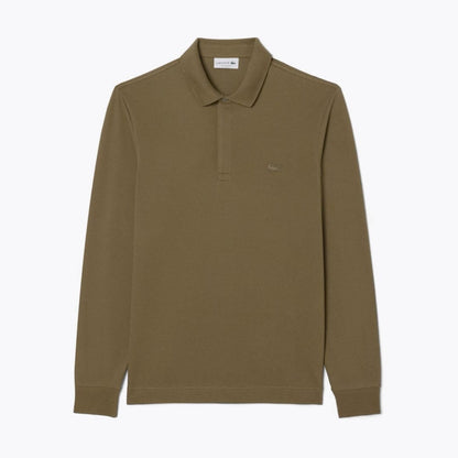 Polo L.C en piqué stretch Paris coupe droite