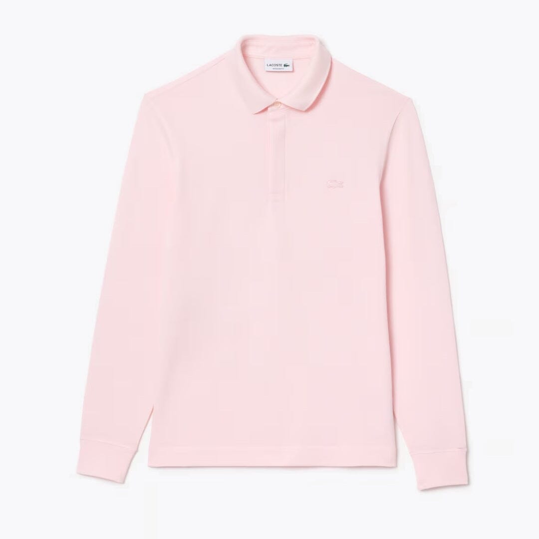 Polo L.C en piqué stretch Paris coupe droite