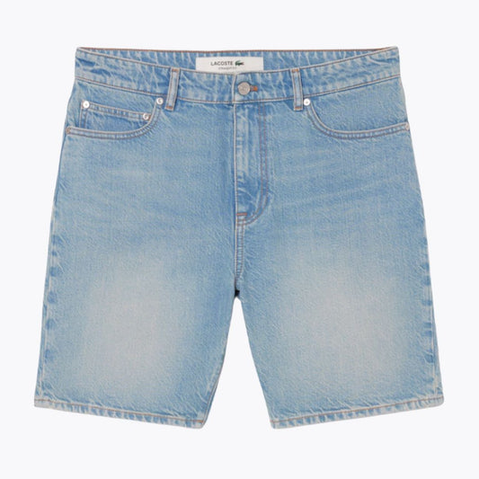 L.C Straight Fit Denim Bermuda Shorts