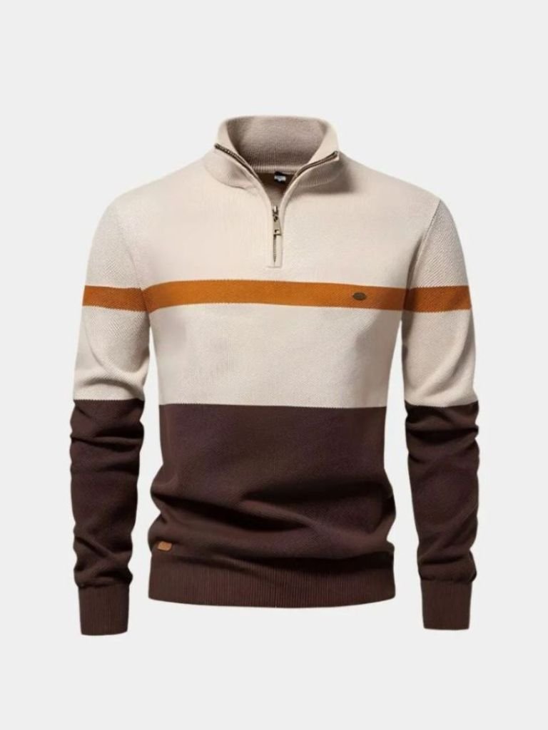 Jersey con cremallera corta Quarter-Zip - Cruz y Corona