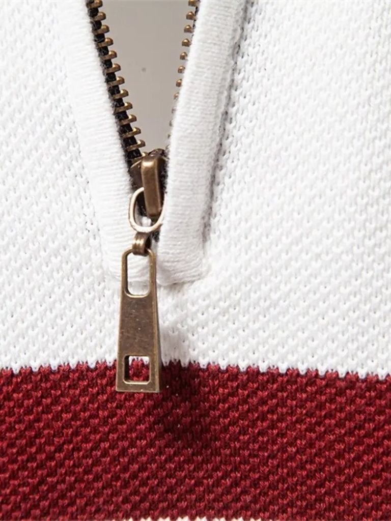 Jersey con cremallera corta Quarter-Zip - Cruz y Corona