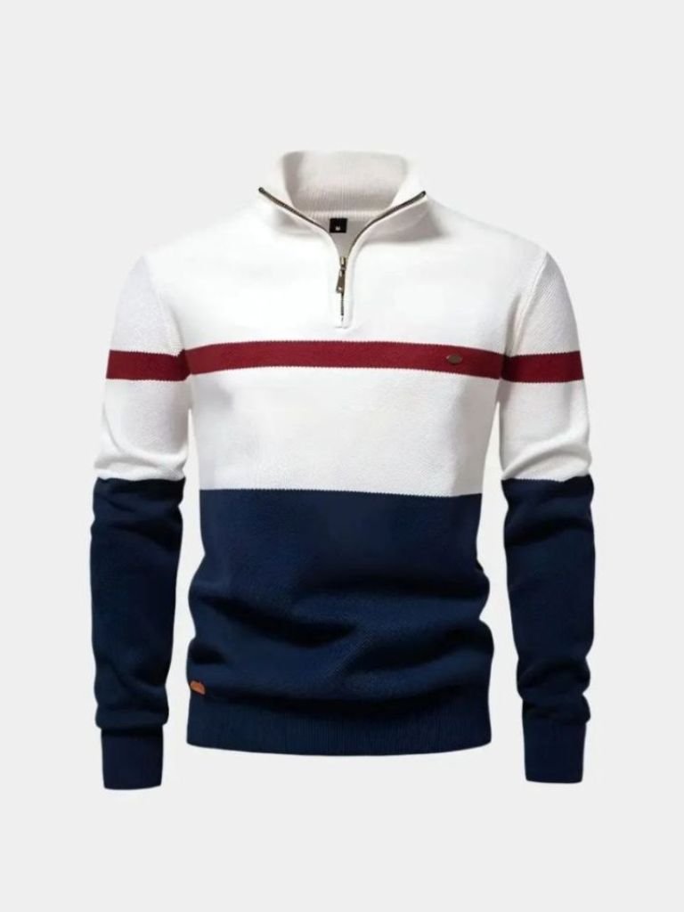 Jersey con cremallera corta Quarter-Zip - Cruz y Corona