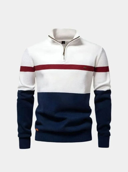 Jersey con cremallera corta Quarter-Zip - Cruz y Corona