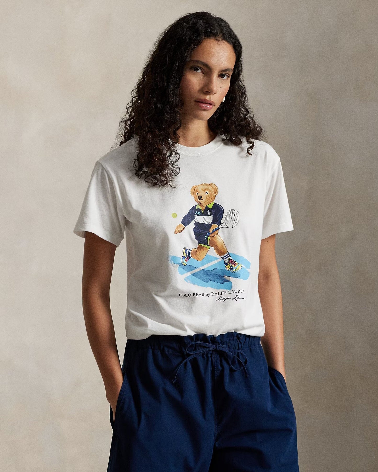 T-shirt en jersey Polo Bear Australian Open pour homme