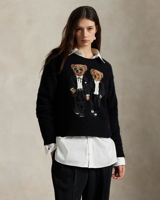 Men's The Ralph & Ricky Tuxedo Bear Sweater
