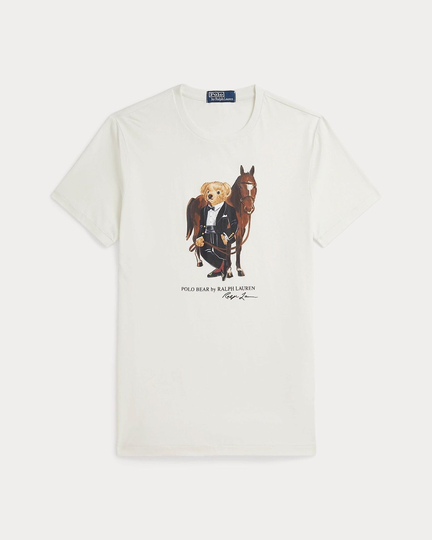Men's Polo Bear Cotton T-Shirt
