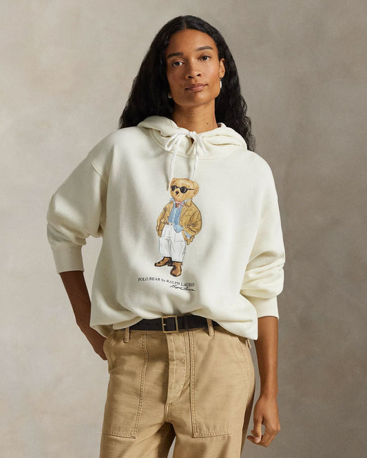 Men's Polo Bear Fleece Hoodie